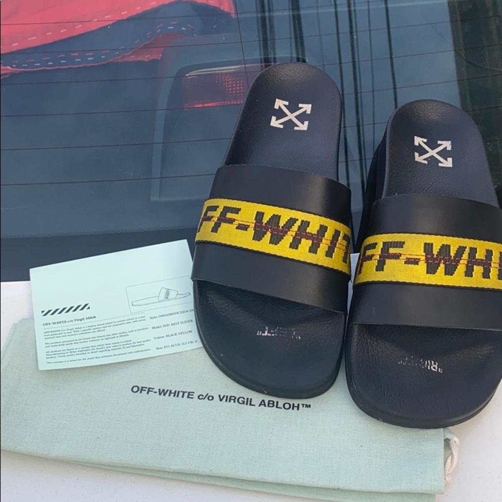 Off White slides